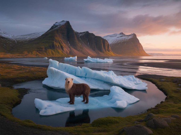 La faune secrète des fjords d’Islande : immortaliser la vie sauvage entre brume et montagnes de glace