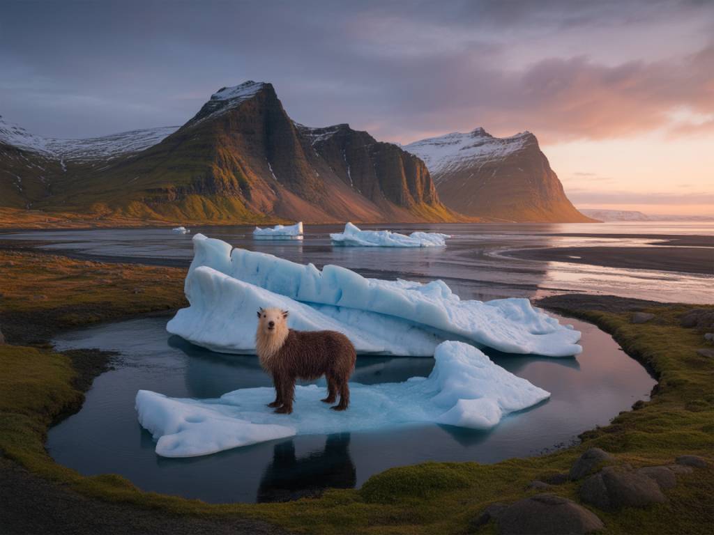 La faune secrète des fjords d’Islande : immortaliser la vie sauvage entre brume et montagnes de glace